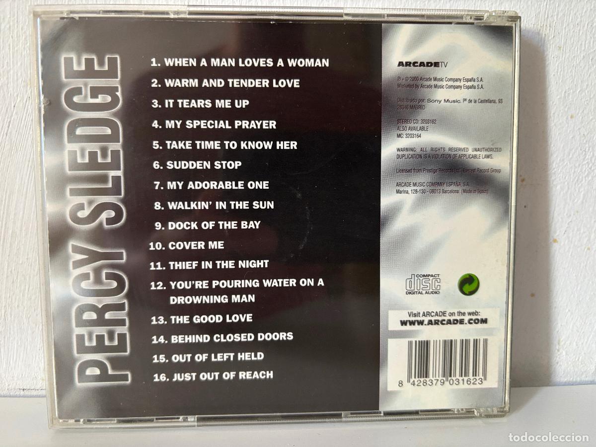 CDs de m&uacute;sica: Percy Sledge. PEDIDO M&Iacute;NIMO 5&euro; - Foto 2