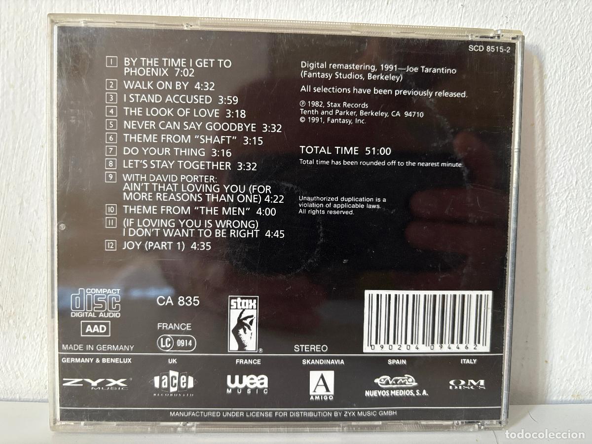 CDs de m&uacute;sica: Isaac Hayes. Greatest Hit Singles - Foto 2