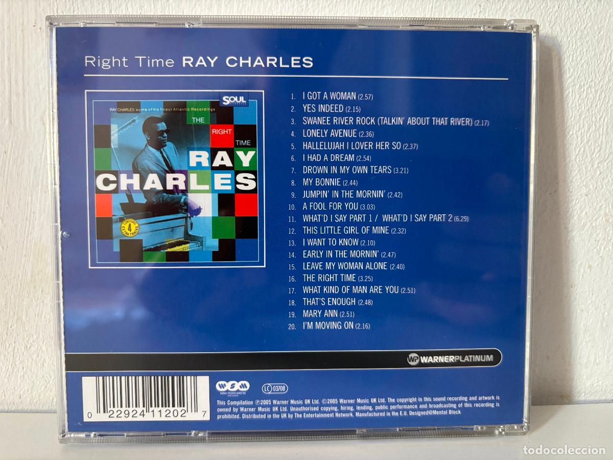 CDs de m&uacute;sica: Ray Charles. The Right Time. - Foto 2