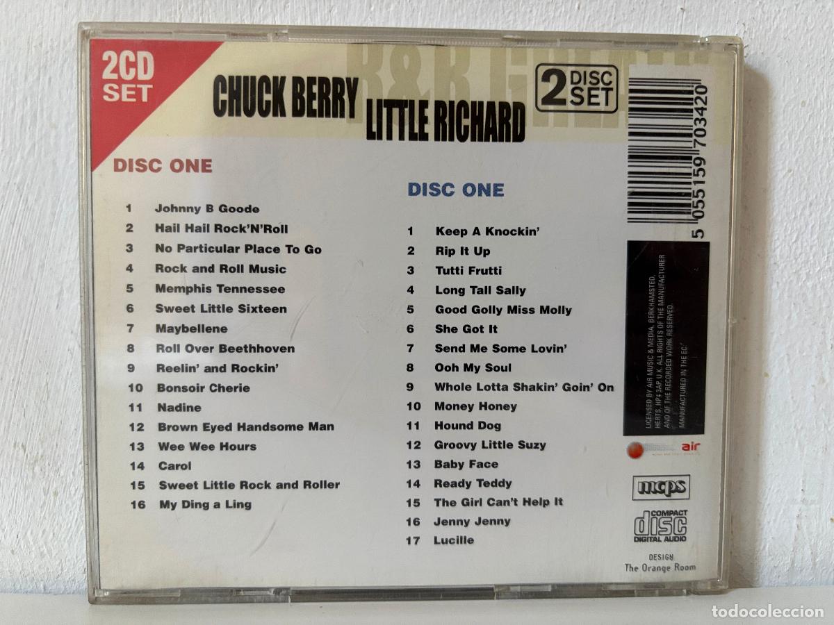 CDs de m&uacute;sica: Chuck Berry & Little Richard. 2 CDs - Foto 2