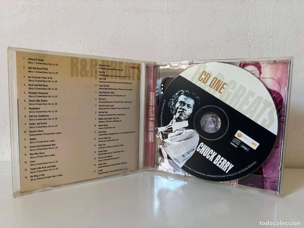 CDs de m&uacute;sica: Chuck Berry & Little Richard. 2 CDs - Foto 3