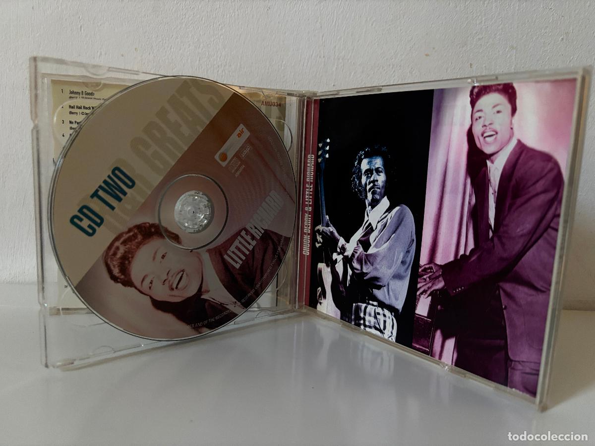 CDs de m&uacute;sica: Chuck Berry & Little Richard. 2 CDs - Foto 4
