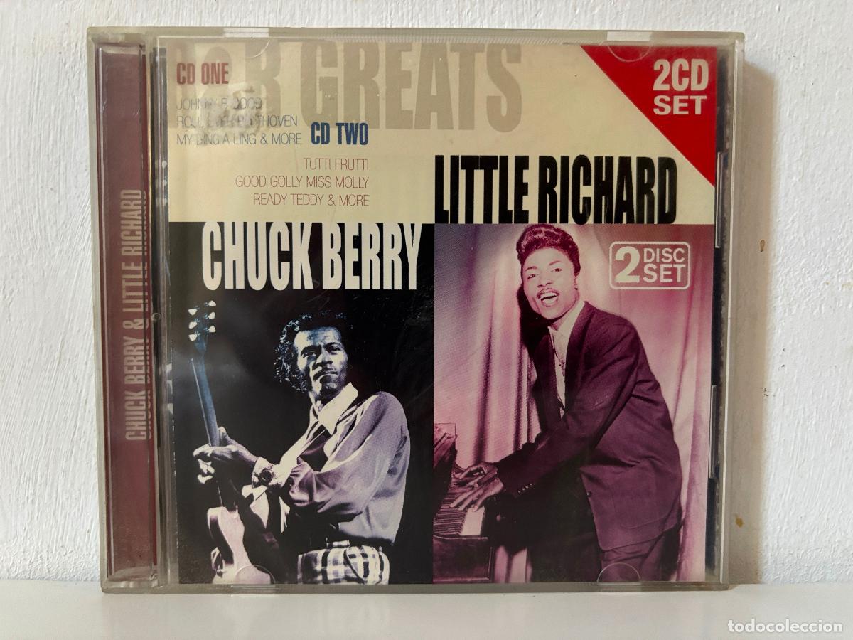 CDs de m&uacute;sica: Chuck Berry & Little Richard. 2 CDs - Foto 1