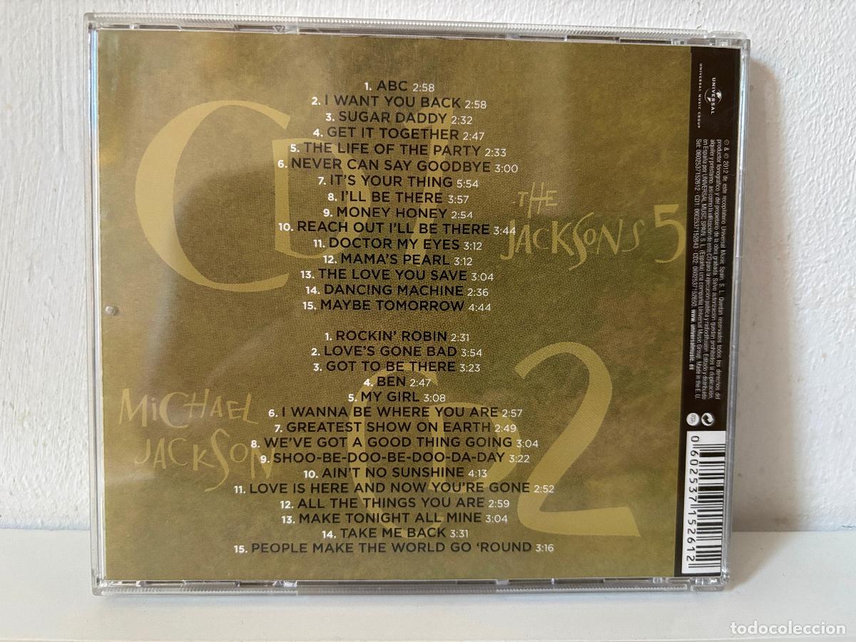 CDs de m&uacute;sica: The Jacksons 5 & Michael Jackson. 30 canciones de oro. - Foto 2
