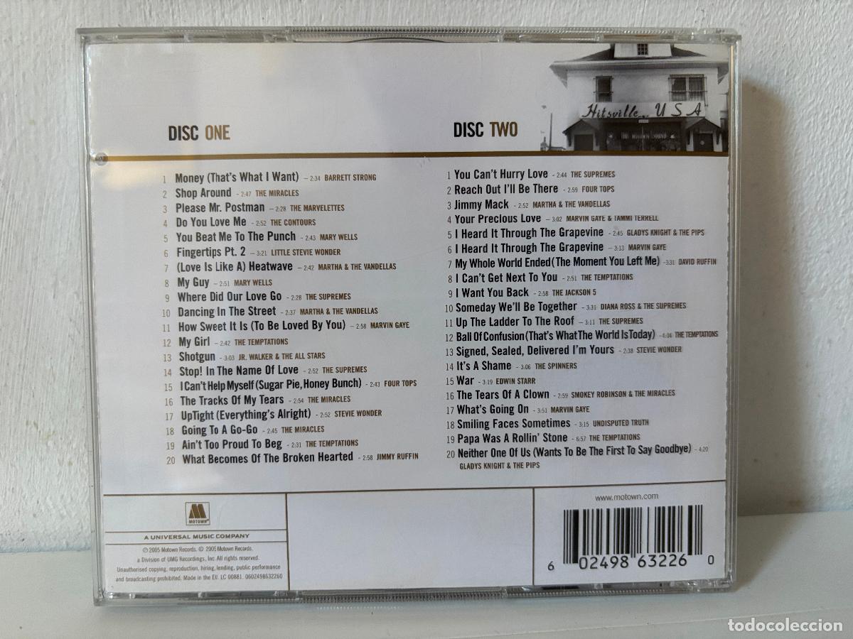 CDs de m&uacute;sica: Motown Classic Gold. 2 CDs - Foto 2