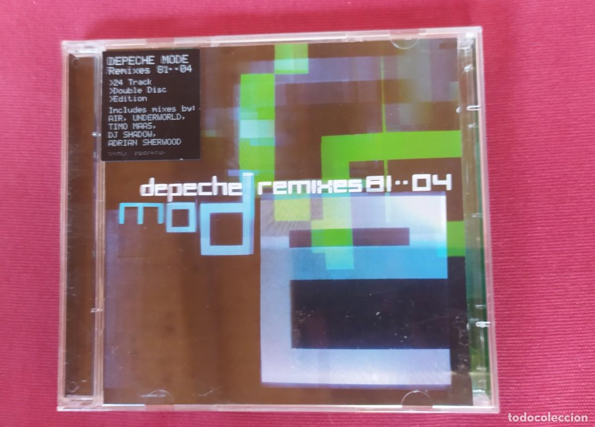 CDs de m&uacute;sica: CD Depeche mode: remixes 81-04. Disco doble - Foto 1