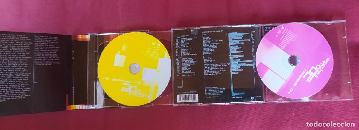 CDs de m&uacute;sica: CD Depeche mode: remixes 81-04. Disco doble - Foto 2