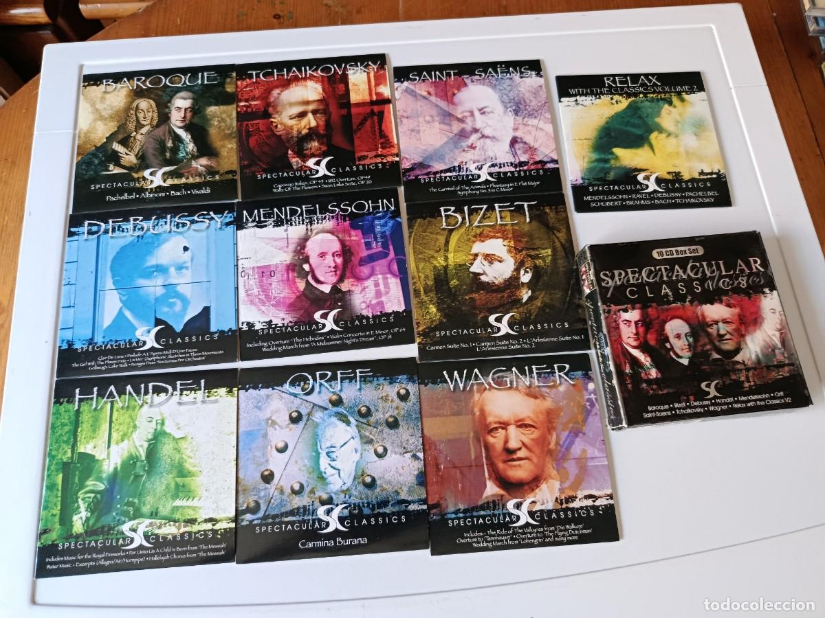 CD di Musica: 10 CD SPECTACULAR CLASSIC VER FOTO