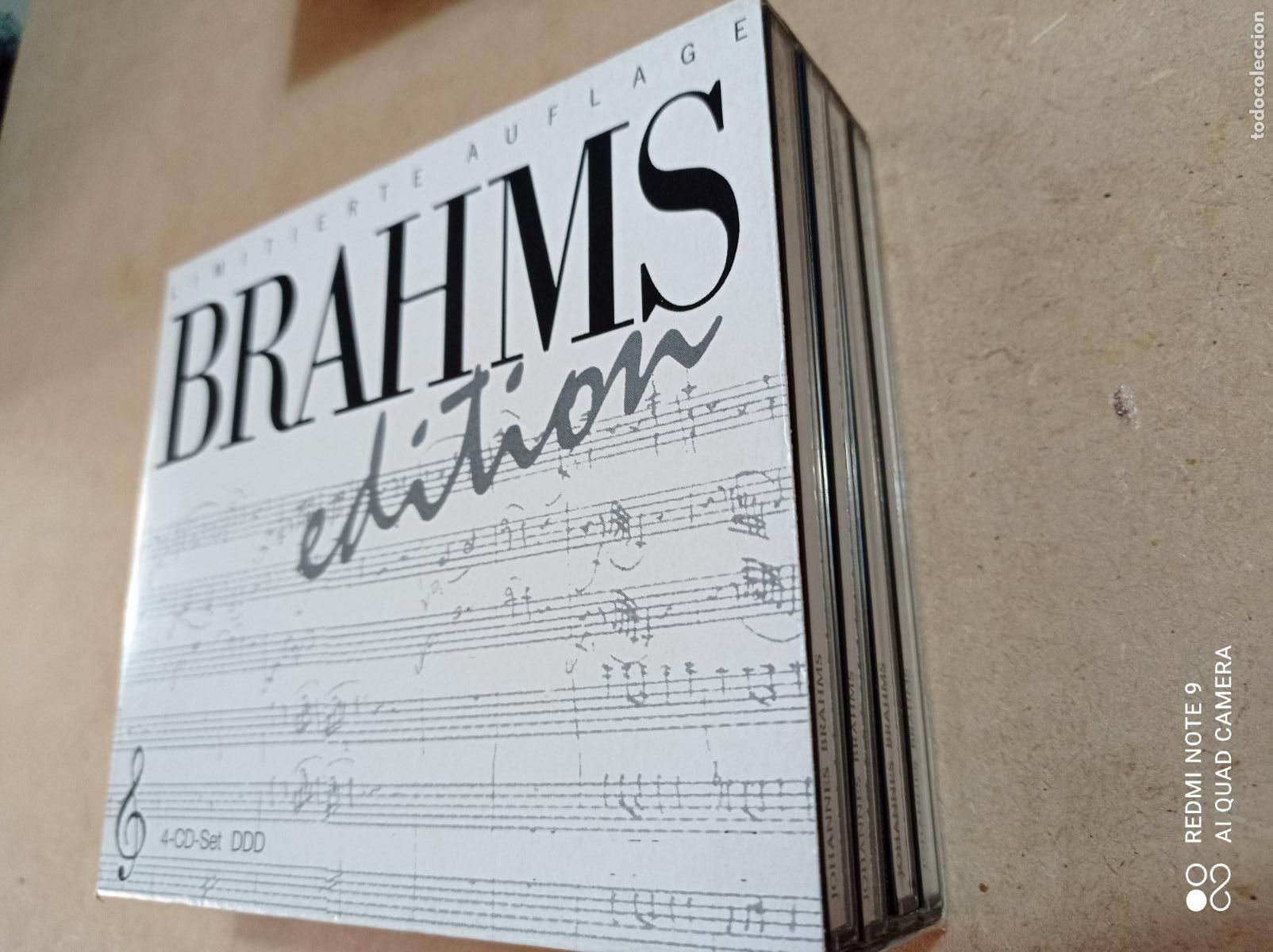 CDs de m&uacute;sica: BRAHMS EDITION. EDICI&Oacute;N LIMITA. 4 CDS. - Foto 1