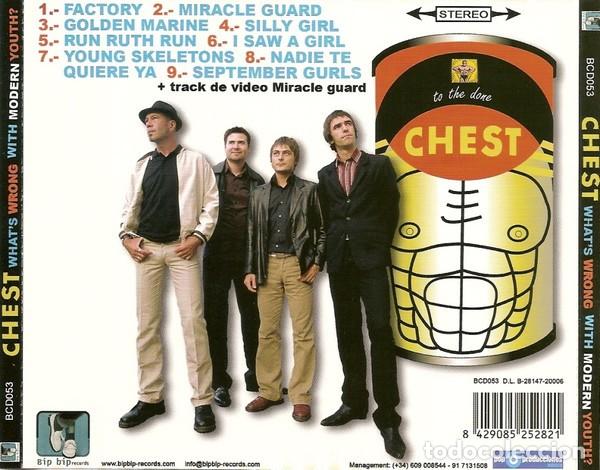 CDs de m&uacute;sica: Chest - Whats wrong with modern youth? - Foto 2