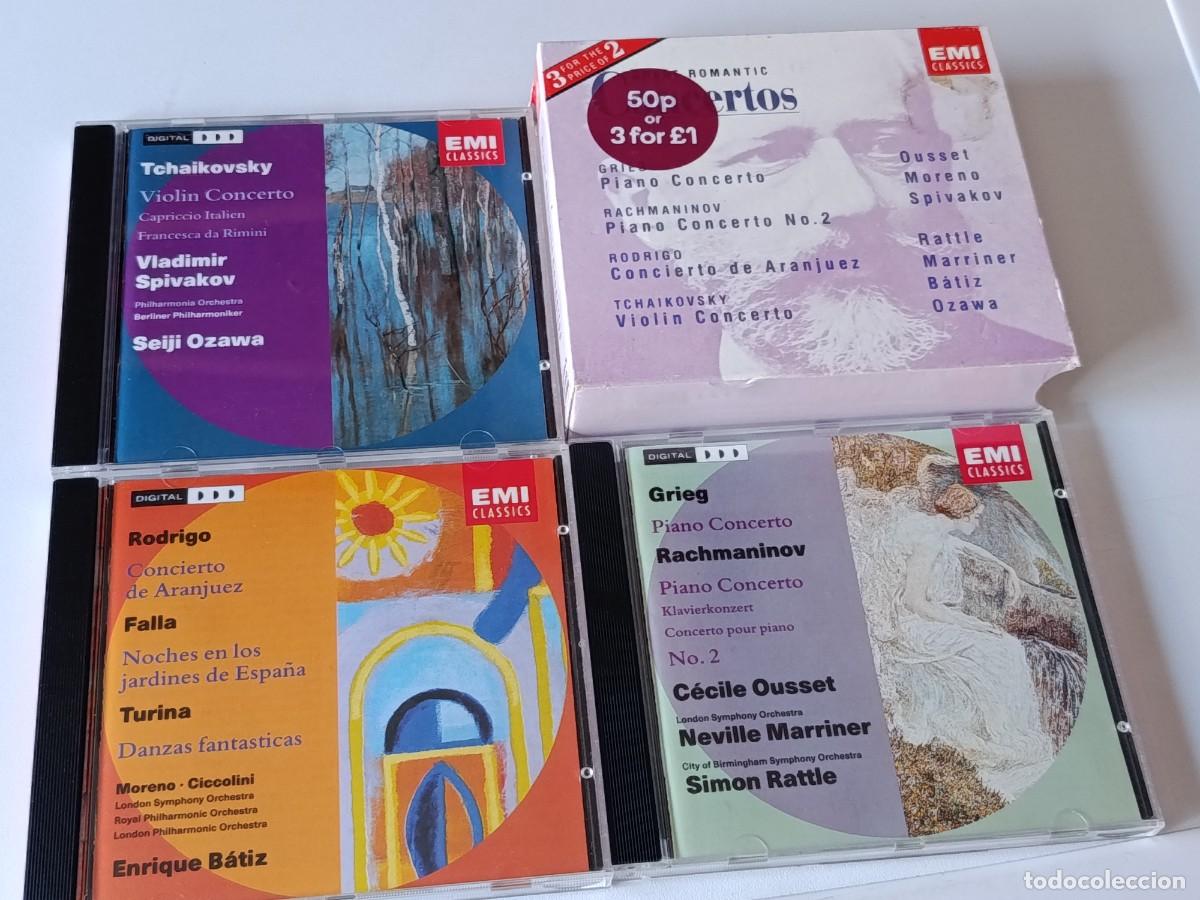 CD di Musica: 3 CD CONCIERTOS ROMANTICOS VER FOTOS