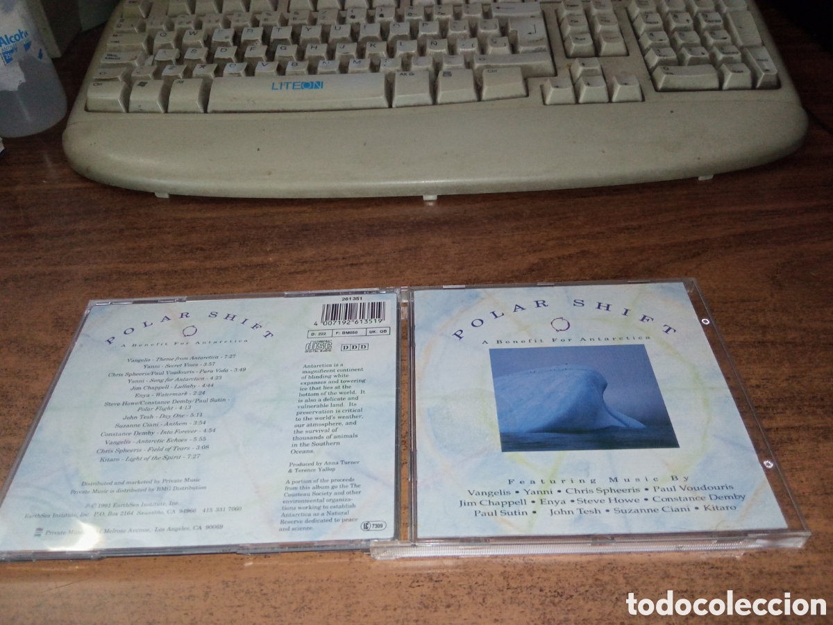 CDs de m&uacute;sica: Various &ndash; Polar Shift (A Benefit For Antarctica) - Foto 1