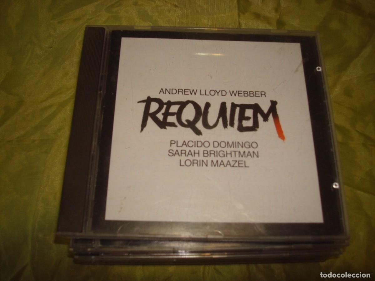 CDs de m&uacute;sica: ANDREW LLOYD WEBBER. REQUIEM. PLACIDO DOMINGO. CD. IMPECABLE (#) - Foto 1