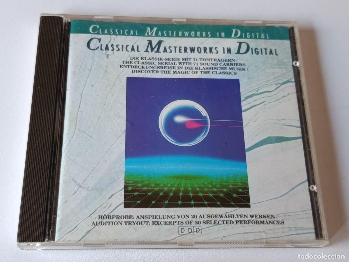 CDs de m&uacute;sica: CD CLASSIC MASTER WORKS IN DIGITAL - Foto 1