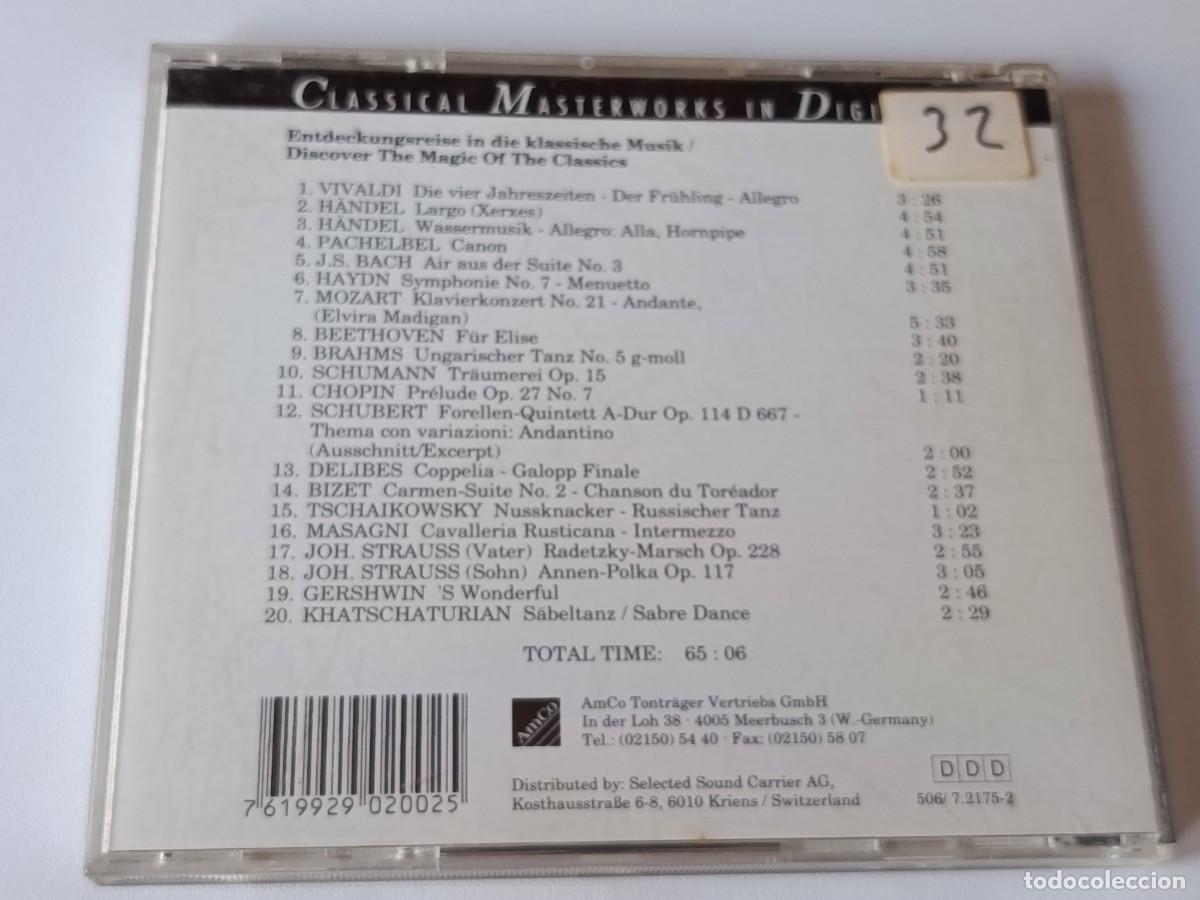 CDs de m&uacute;sica: CD CLASSIC MASTER WORKS IN DIGITAL - Foto 2