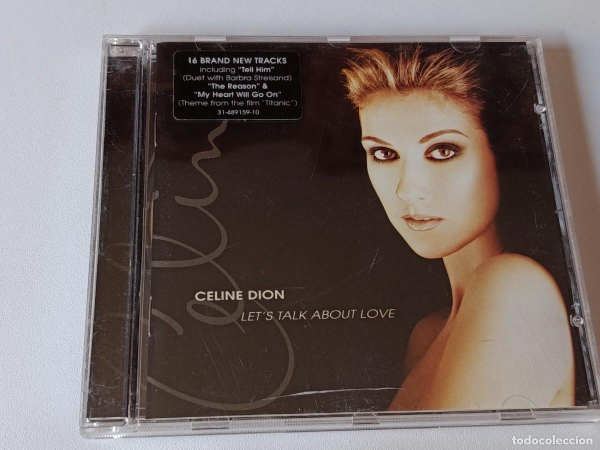 CDs de m&uacute;sica: CD CELINE DION LES&acute;T TALK ABOUT LOVE - Foto 1