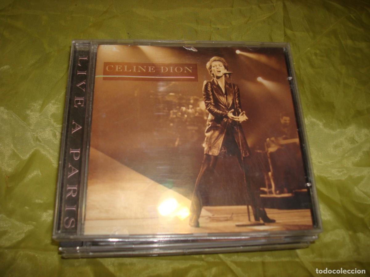 CDs de m&uacute;sica: CELINE DION. LIVE A PARIS. CD - Foto 1