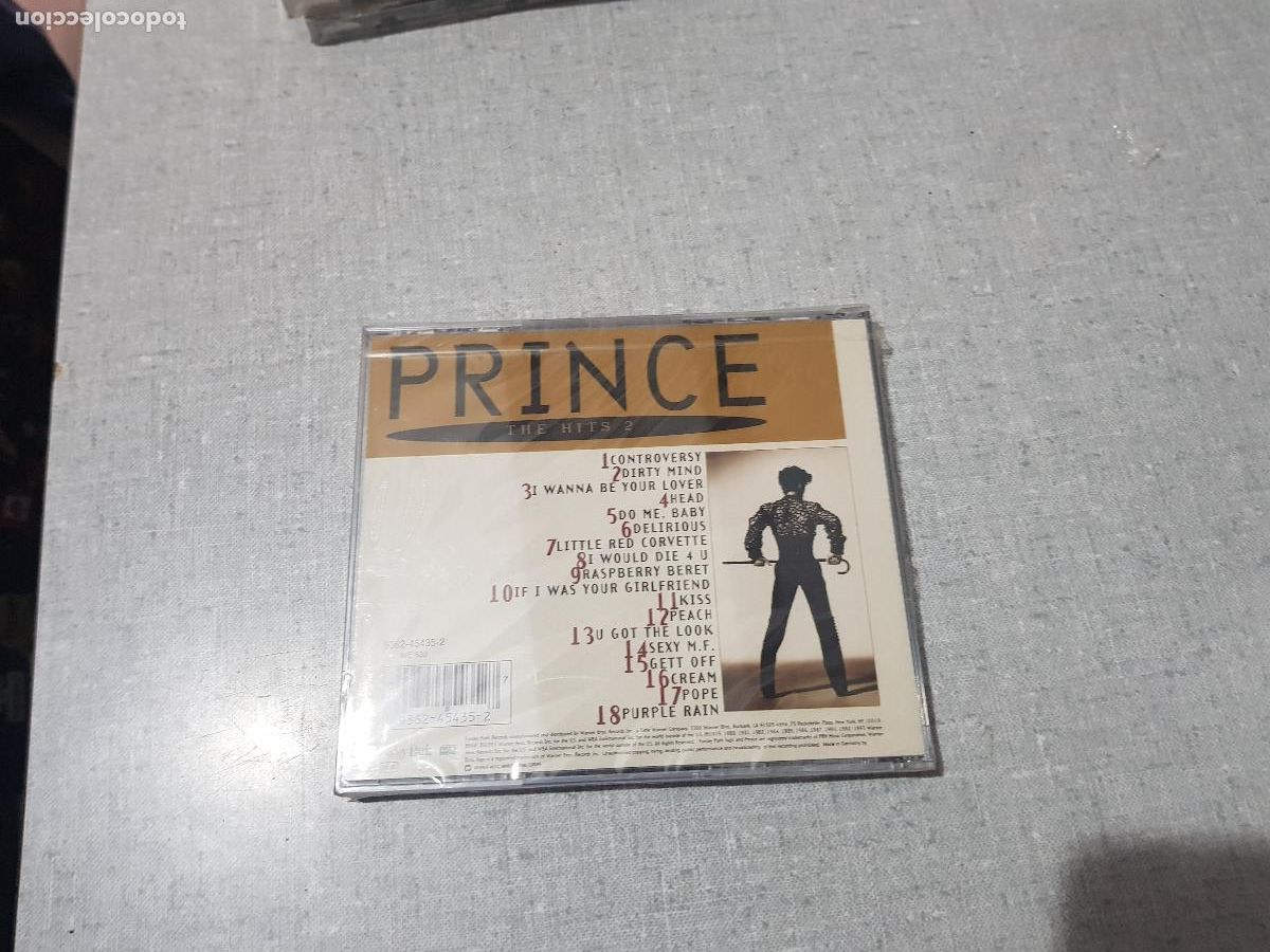 CDs de m&uacute;sica: PRECINTADO DE ORIGEN CD-PRINCE THE HITS 2 - Foto 3