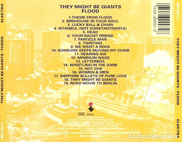 CDs de m&uacute;sica: They Might Be Giants - Flood - Foto 2