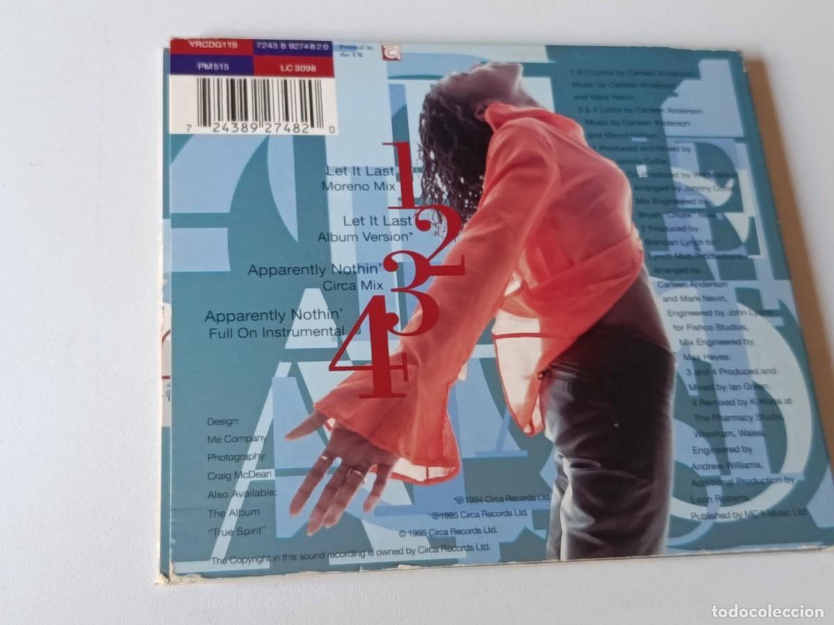 CDs de m&uacute;sica: CD LETLIT LAST APPARENTLY NOTHIN - Foto 2