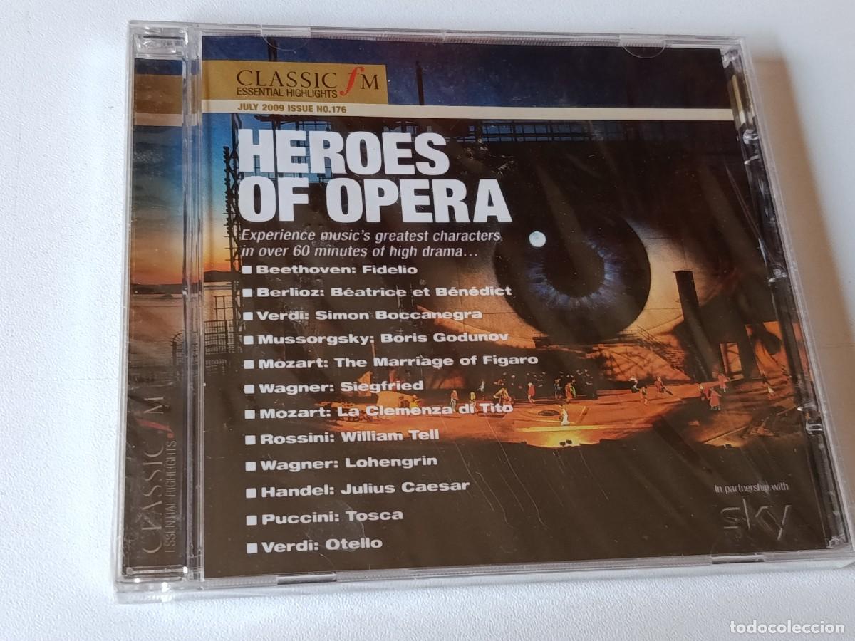 CD di Musica: CD HEROES OF OPERA CLASSIC FM NUEVO PRECINTADO