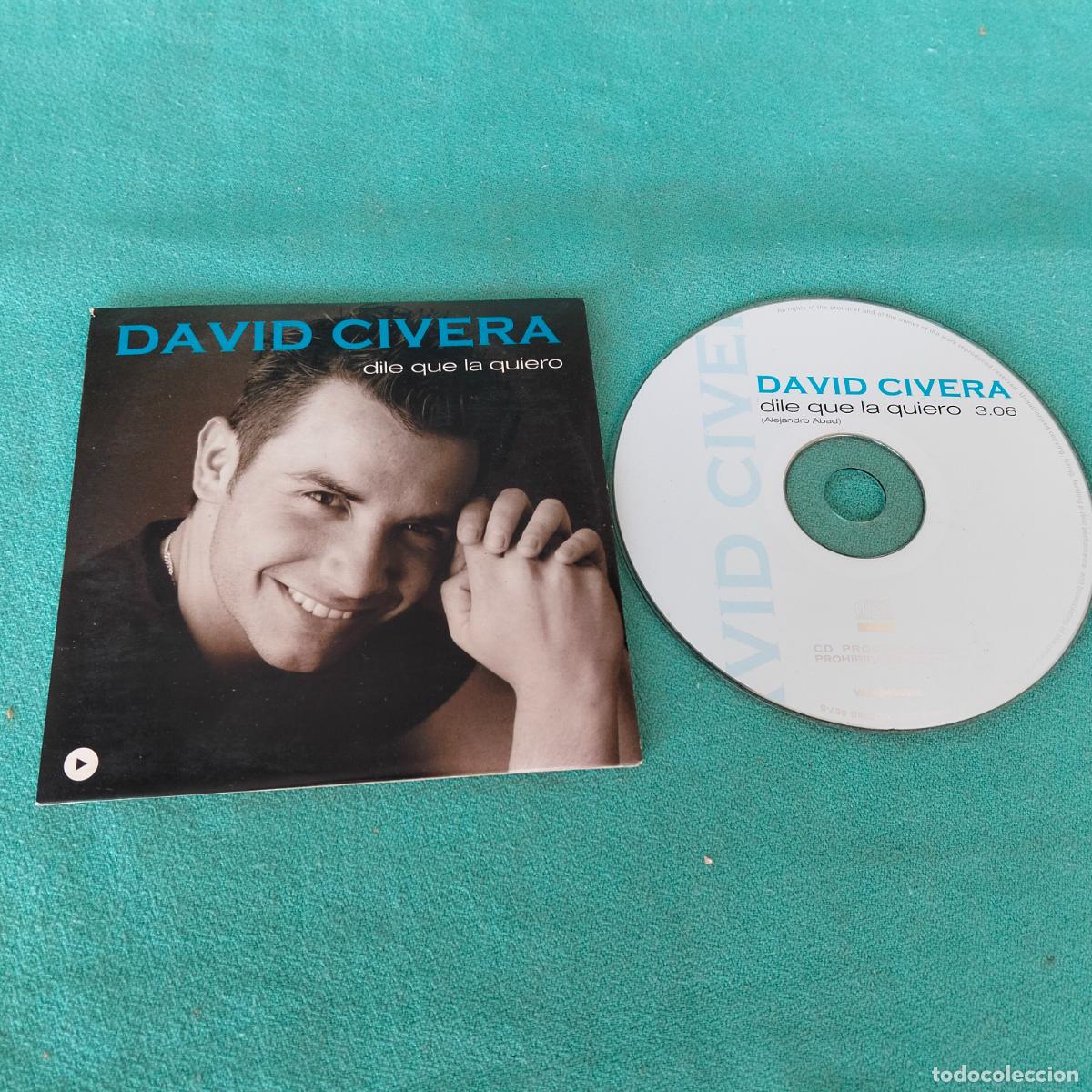 CDs de m&uacute;sica: David Civera, dile que la quiero, disco CD - Foto 2