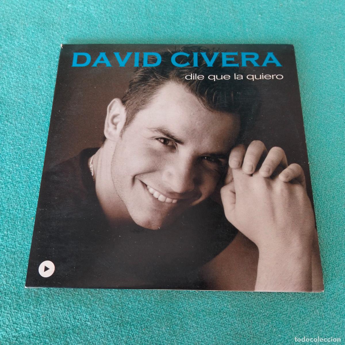 CDs de m&uacute;sica: David Civera, dile que la quiero, disco CD - Foto 1