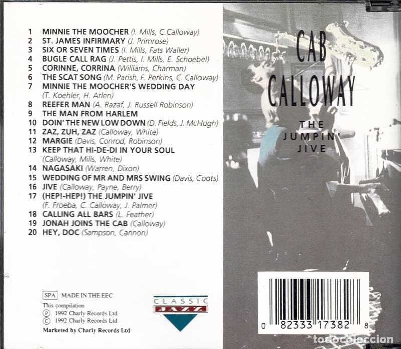 CDs de m&uacute;sica: Cab Calloway - The Jumpin Jive. CD - Foto 2