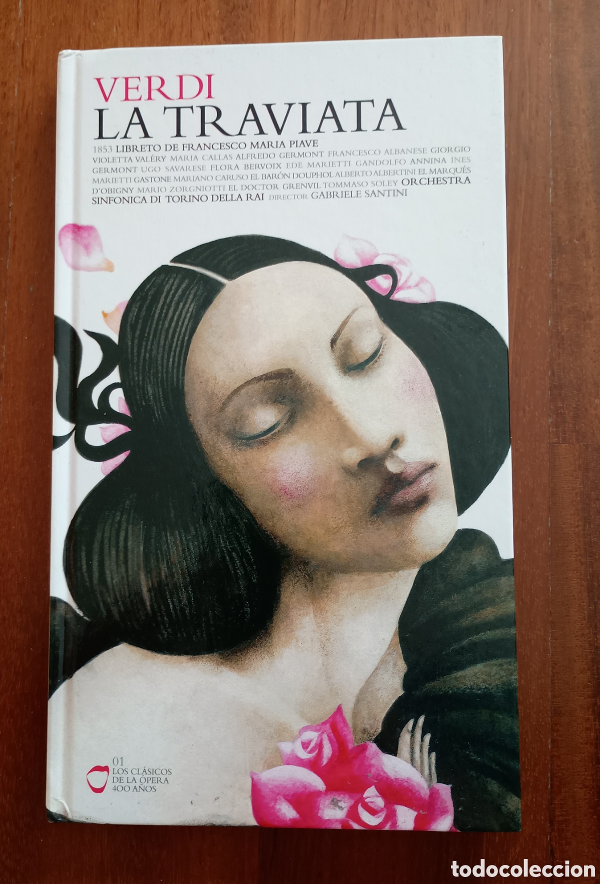CDs de M&uacute;sica: Cd doble. &Ograve;pera La Traviata. Verdi. Liberto 80 p&aacute;ginas.