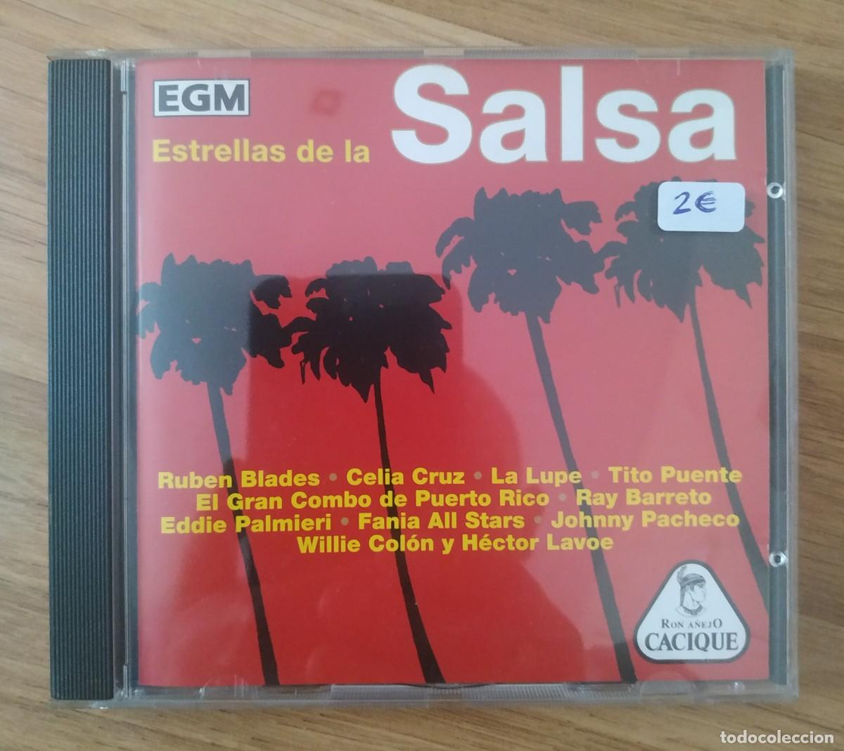 CDs de m&uacute;sica: CD ESTRELLAS DE LA SALSA - Foto 1