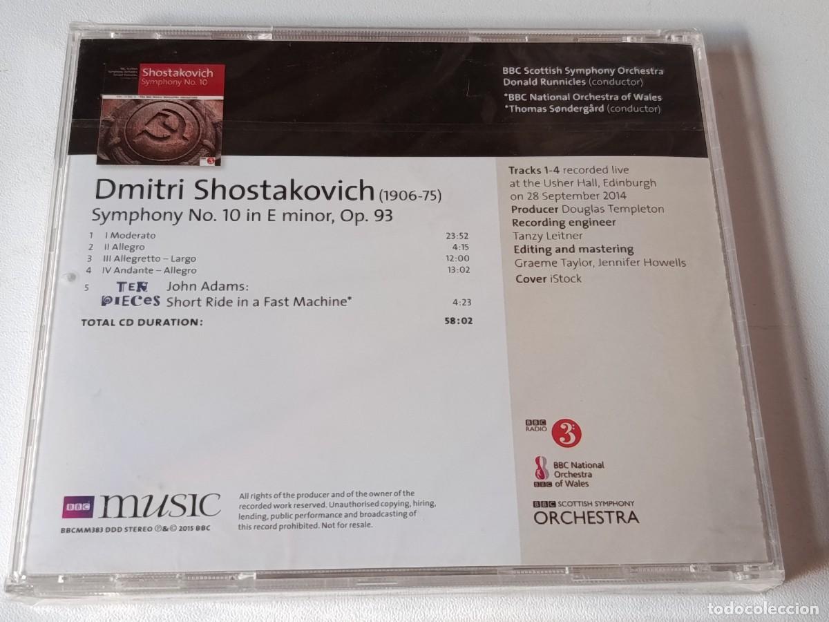CDs de m&uacute;sica: CD DMITRI SHOSTAKOVICH SYMPHONY N&ordm; 10 - Foto 2