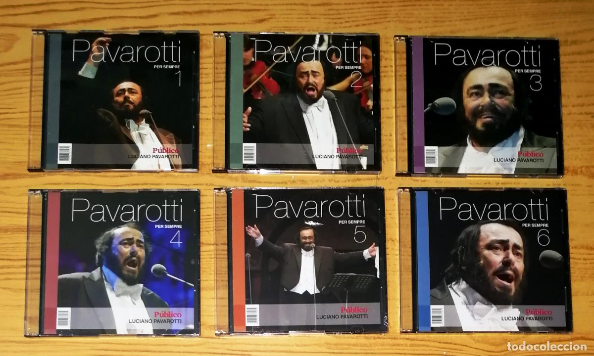 CD di Musica: LOTE 6 CD. PAVAROTTI : Per sempre (1, 2, 3, 4, 5, 6) / Diario P&uacute;blico. - Sol 90, 2007
