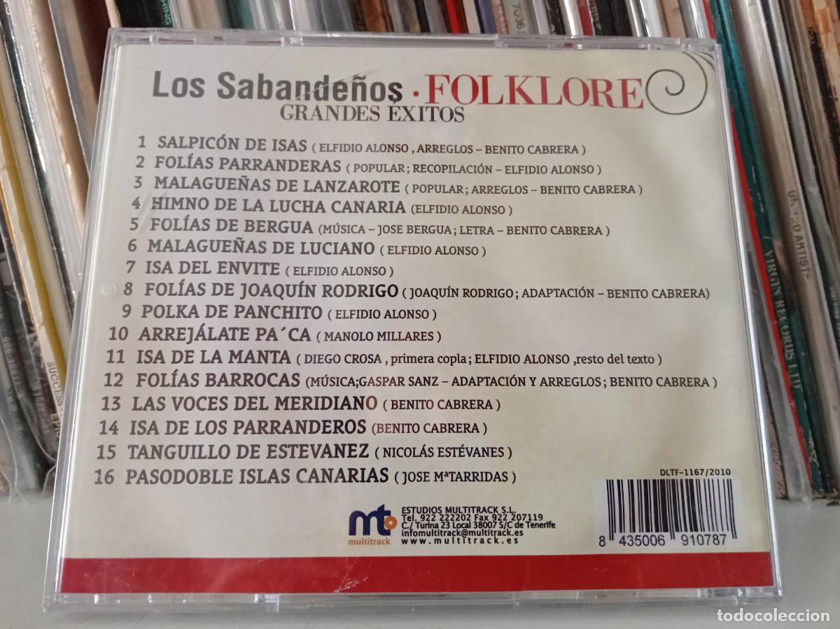 CDs de m&uacute;sica: GRANDES EXITOS LOS SABANDE&Ntilde;OS - CD - Foto 2