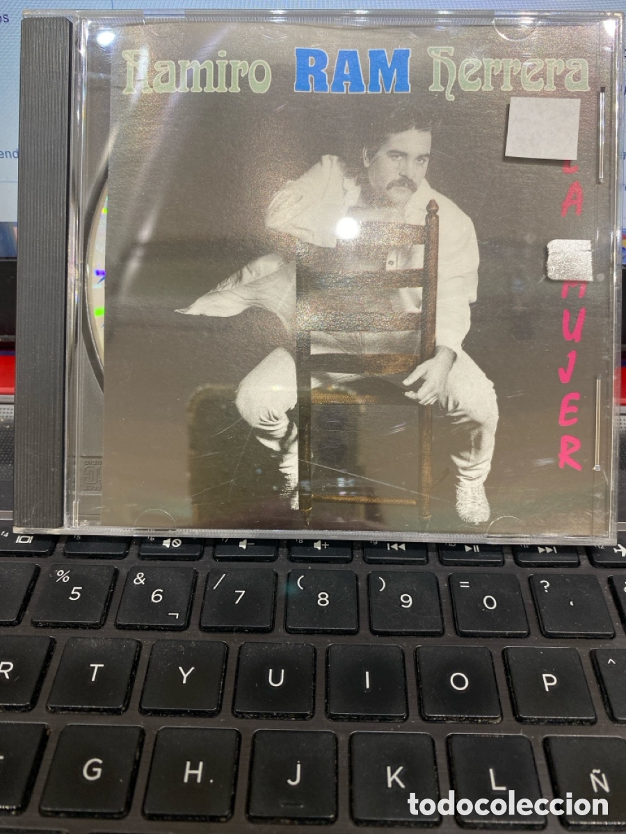 CDs de m&uacute;sica: RAMIRO RAM HERRERA - LA MUJER CD ALBUM - Foto 1