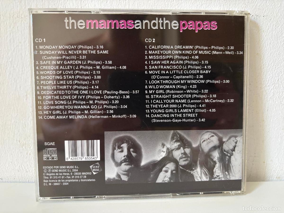 CDs de m&uacute;sica: The Mamas & The Papas. 2 CDs - Foto 2