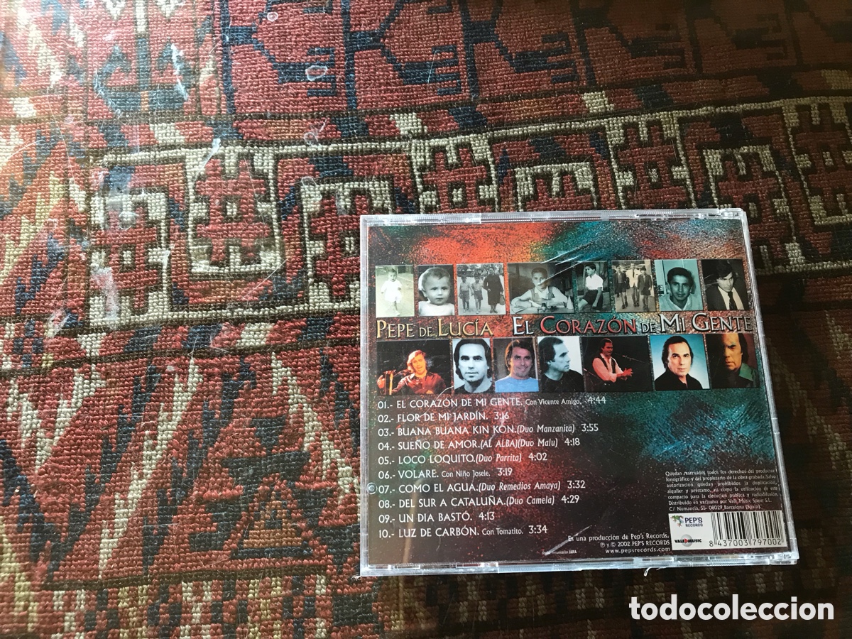 CDs de m&uacute;sica: Pepe de Luc&iacute;a. El coraz&oacute;n de mi gente - Foto 3