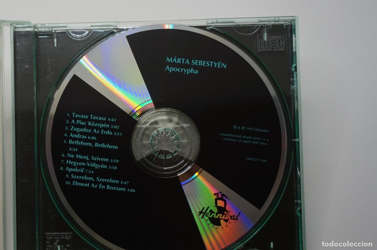 CDs de m&uacute;sica: CD - MARTA SEBESTYEN - APOCRYPHA - DISCO EN EXCELENTE ESTADO - Foto 3