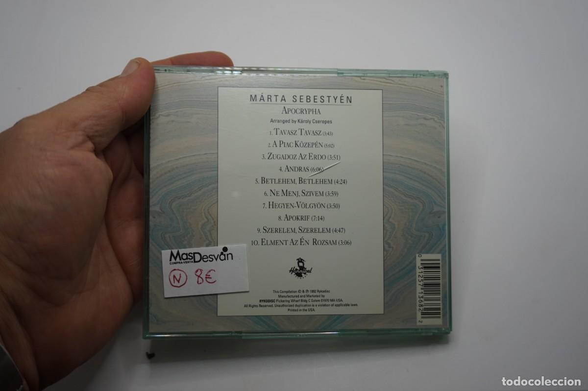 CDs de m&uacute;sica: CD - MARTA SEBESTYEN - APOCRYPHA - DISCO EN EXCELENTE ESTADO - Foto 4