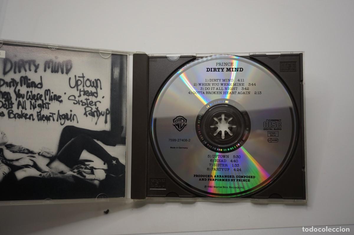 CDs de m&uacute;sica: CD - PRINCE - DIRTY MIND - DISCO EN EXCELENTE ESTADO - Foto 2