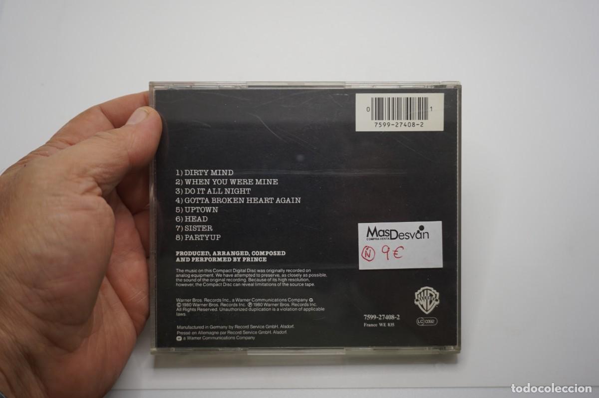 CDs de m&uacute;sica: CD - PRINCE - DIRTY MIND - DISCO EN EXCELENTE ESTADO - Foto 3