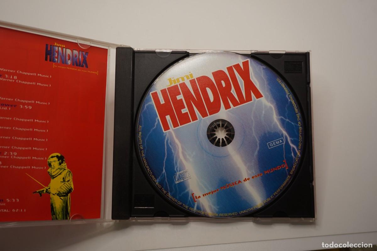 CDs de m&uacute;sica: CD - JIMI HENDRIX - 16 GRANDES EXITOS EN VERSION ORIGINAL - DISCO EN EXCELENTE ESTADO - Foto 2