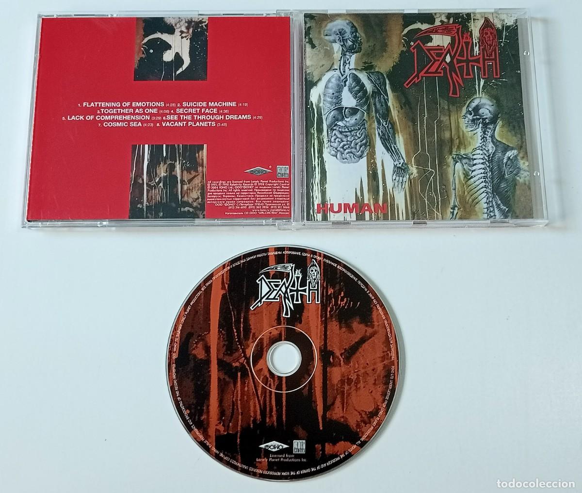 CDs de m&uacute;sica: CD DEATH - HUMAN Century Media - Foto 2