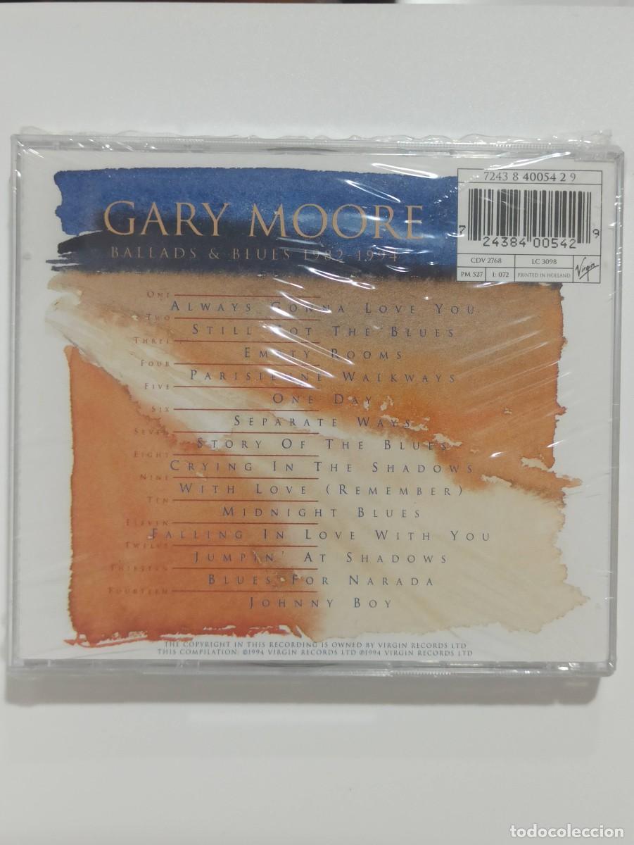 CDs de m&uacute;sica: GARY MOORE - BALLADS & BLUES 1982-1994 *PRECINTADO* - Foto 2