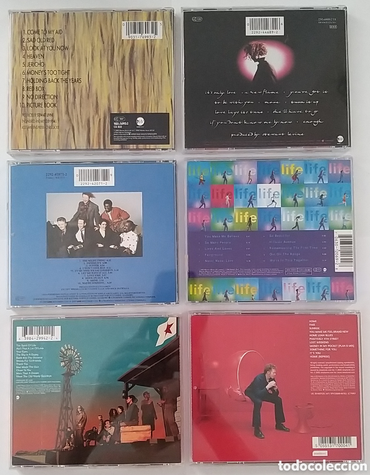 CDs de m&uacute;sica: SIMPLY RED &times; 6 ALBUMS - Foto 2