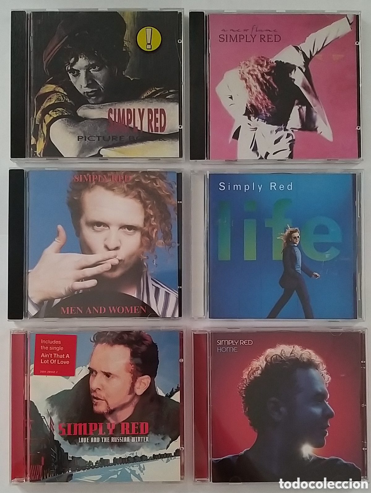 CDs de m&uacute;sica: SIMPLY RED &times; 6 ALBUMS - Foto 1