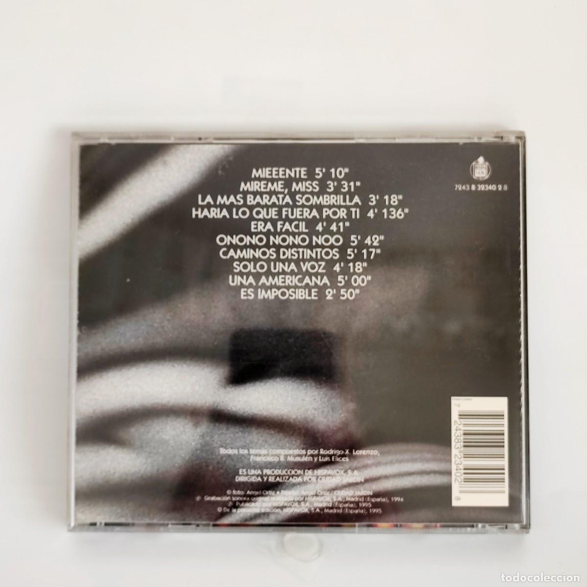 CDs de m&uacute;sica: CD de CIUDAD JARDIN y de UB40 - Foto 3