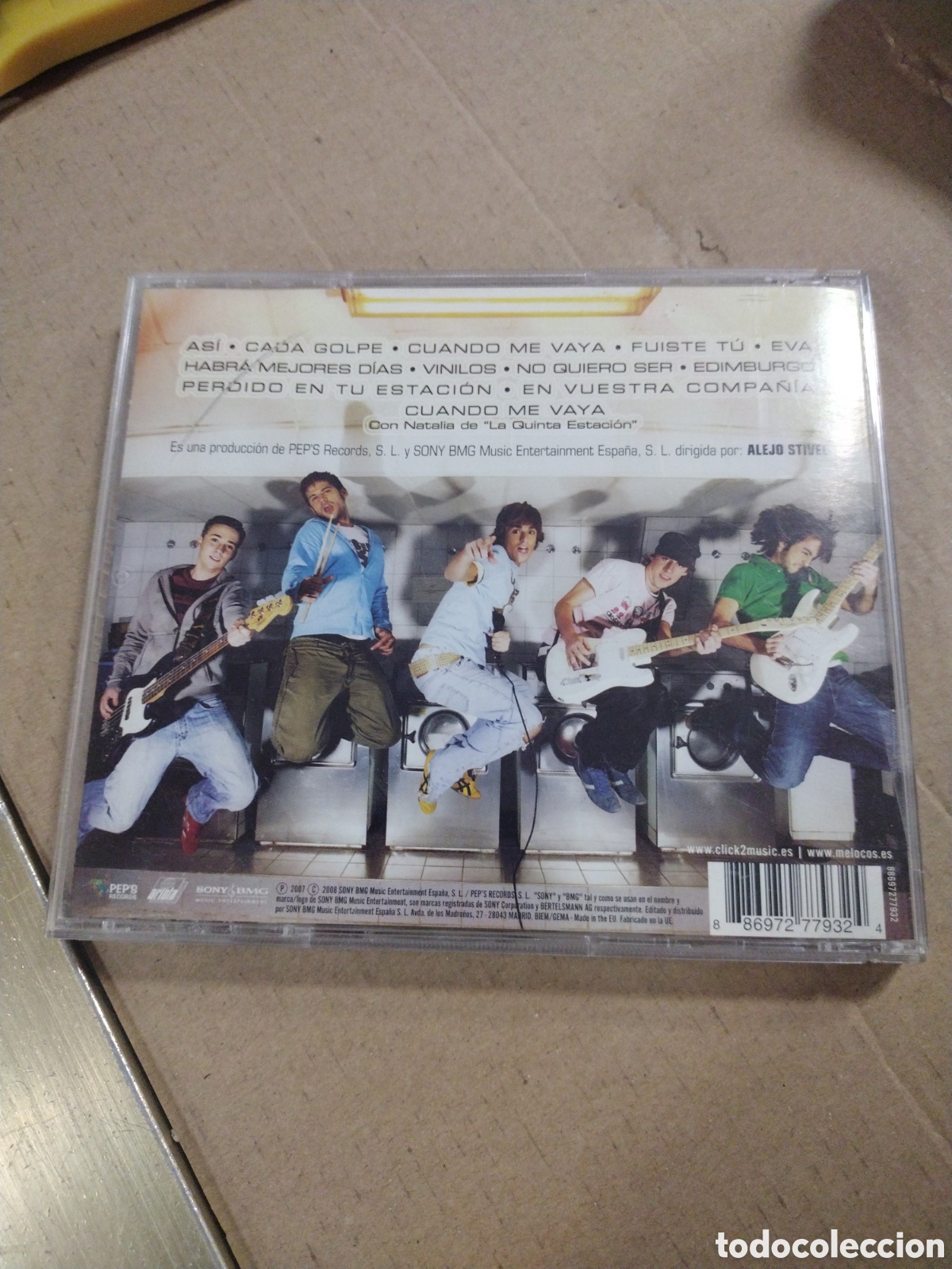 CDs de m&uacute;sica: MELOCOS - MELOCOS - CD 2007. CD. - Foto 2