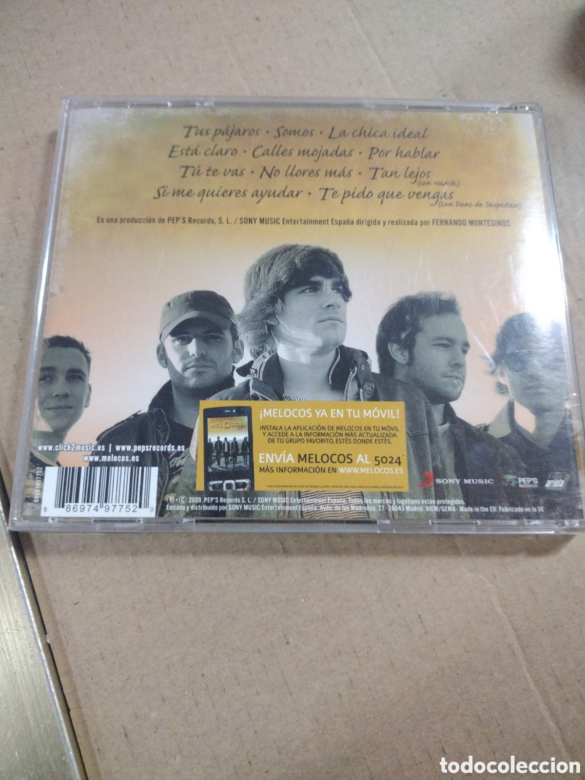 CDs de m&uacute;sica: MELOCOS - SOMOS. CD. - Foto 2