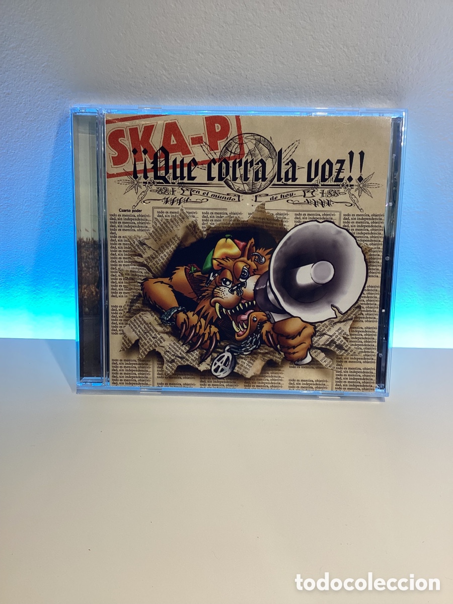 CDs de m&uacute;sica: Ska-P - Que Corra La Voz - Cd 2002 - Foto 1