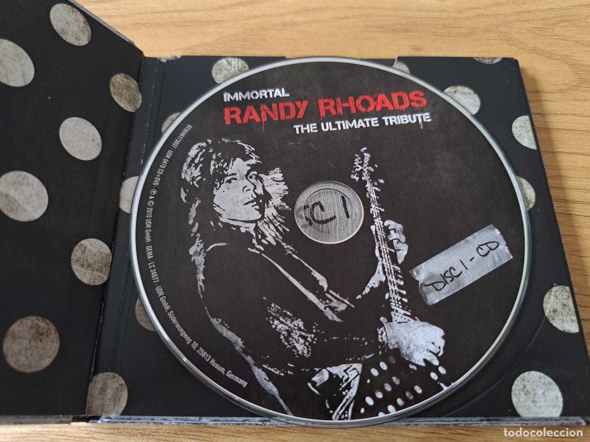 CDs de m&uacute;sica: Immortal Randy Rhoads - The Ultimate Tribute CD/DVD Digipak - Foto 3
